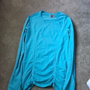 Baby Blue Athleta long sleeve